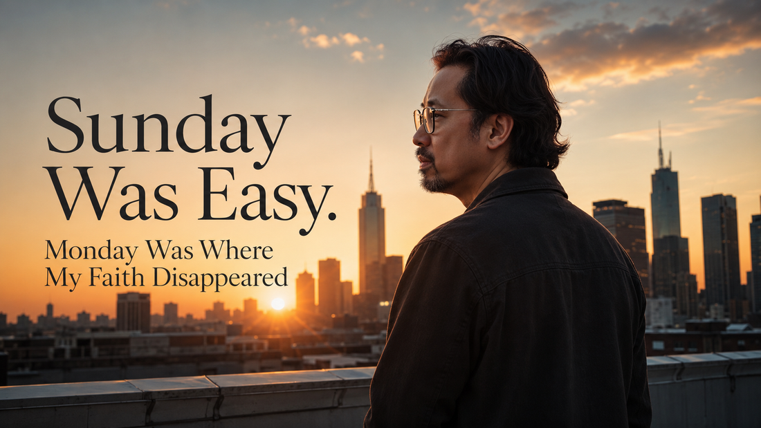 Sunday Was Easy. Monday Was Where My Faith Disappeared