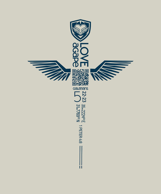LOVE – Agape, The Strongest Weapon, Heavyweight Cotton Tee