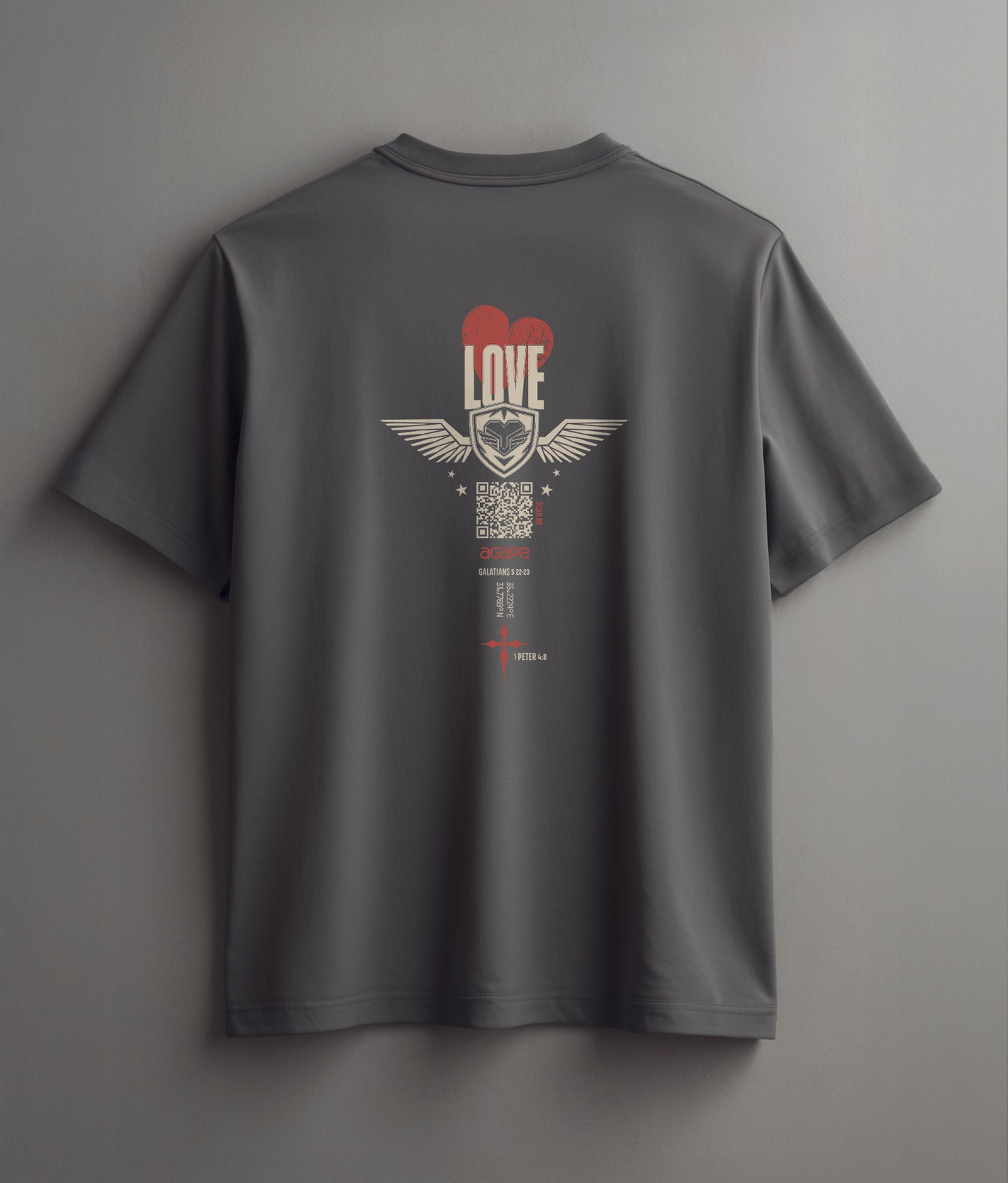 LOVE – Agape, The Strongest Weapon, Heavyweight Cotton Tee