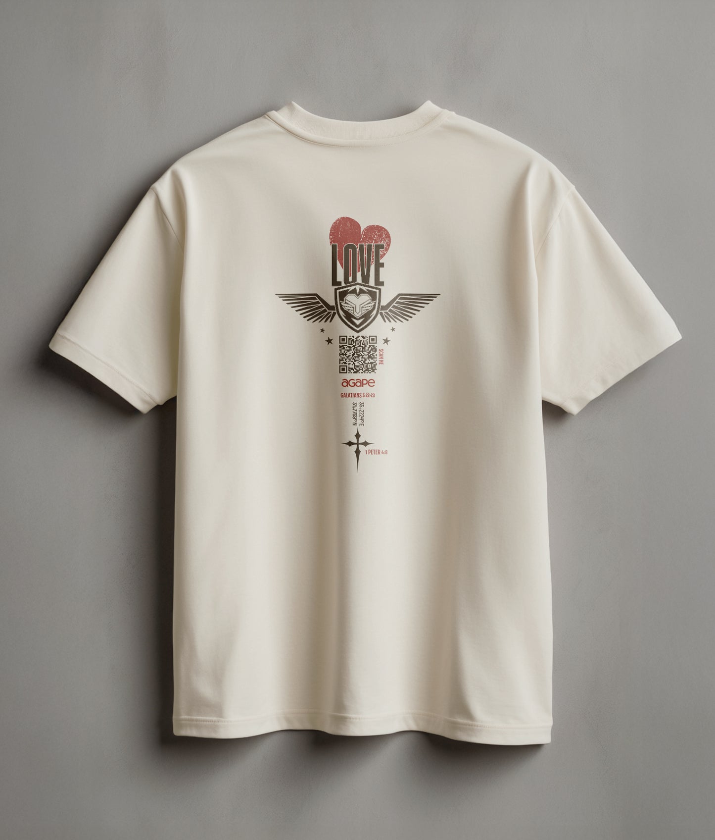 LOVE – Agape, The Strongest Weapon, Heavyweight Cotton Tee