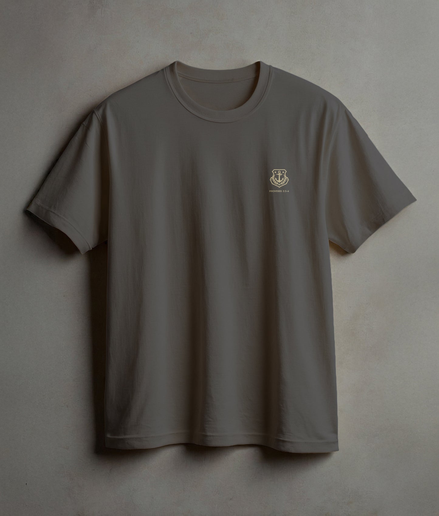 FAITHFULNESS – Pistis, Unshakable Ground, Heavyweight Cotton Tee