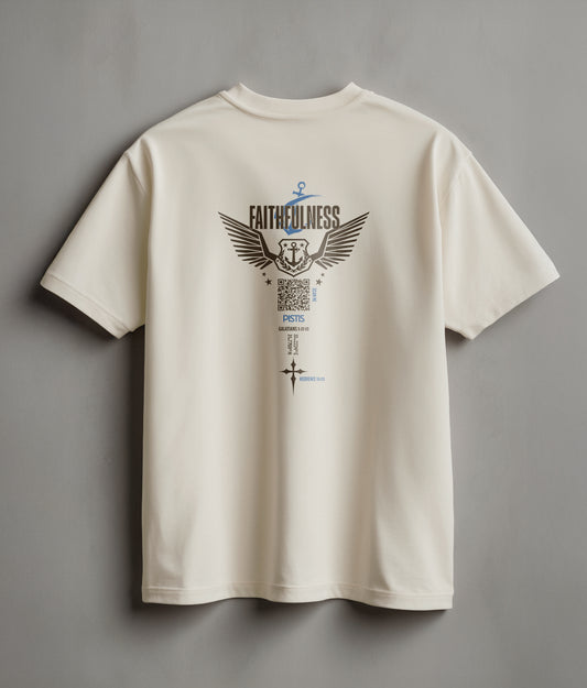 FAITHFULNESS – Pistis, Unshakable Ground, Heavyweight Cotton Tee