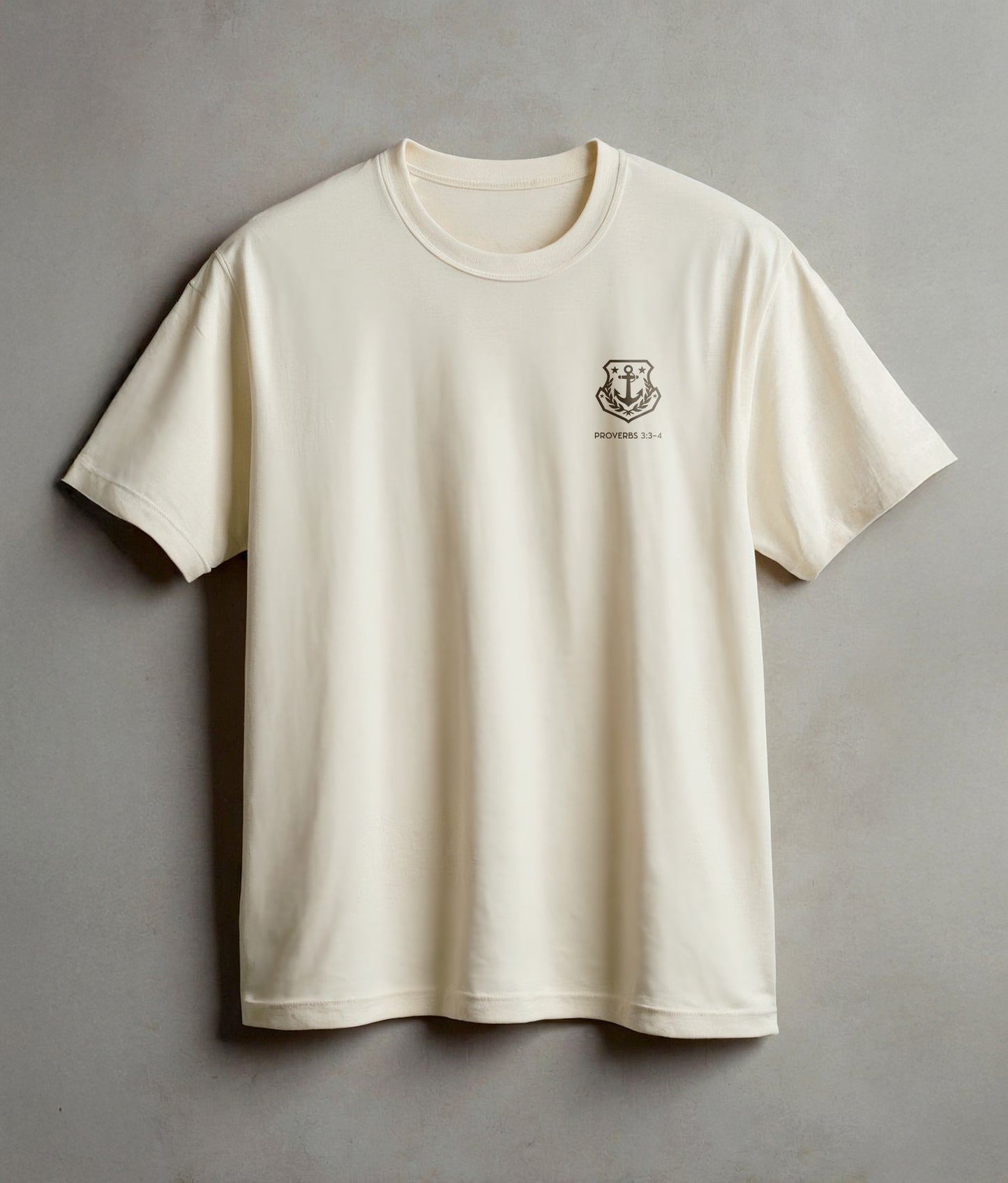 FAITHFULNESS – Pistis, Unshakable Ground, Heavyweight Cotton Tee