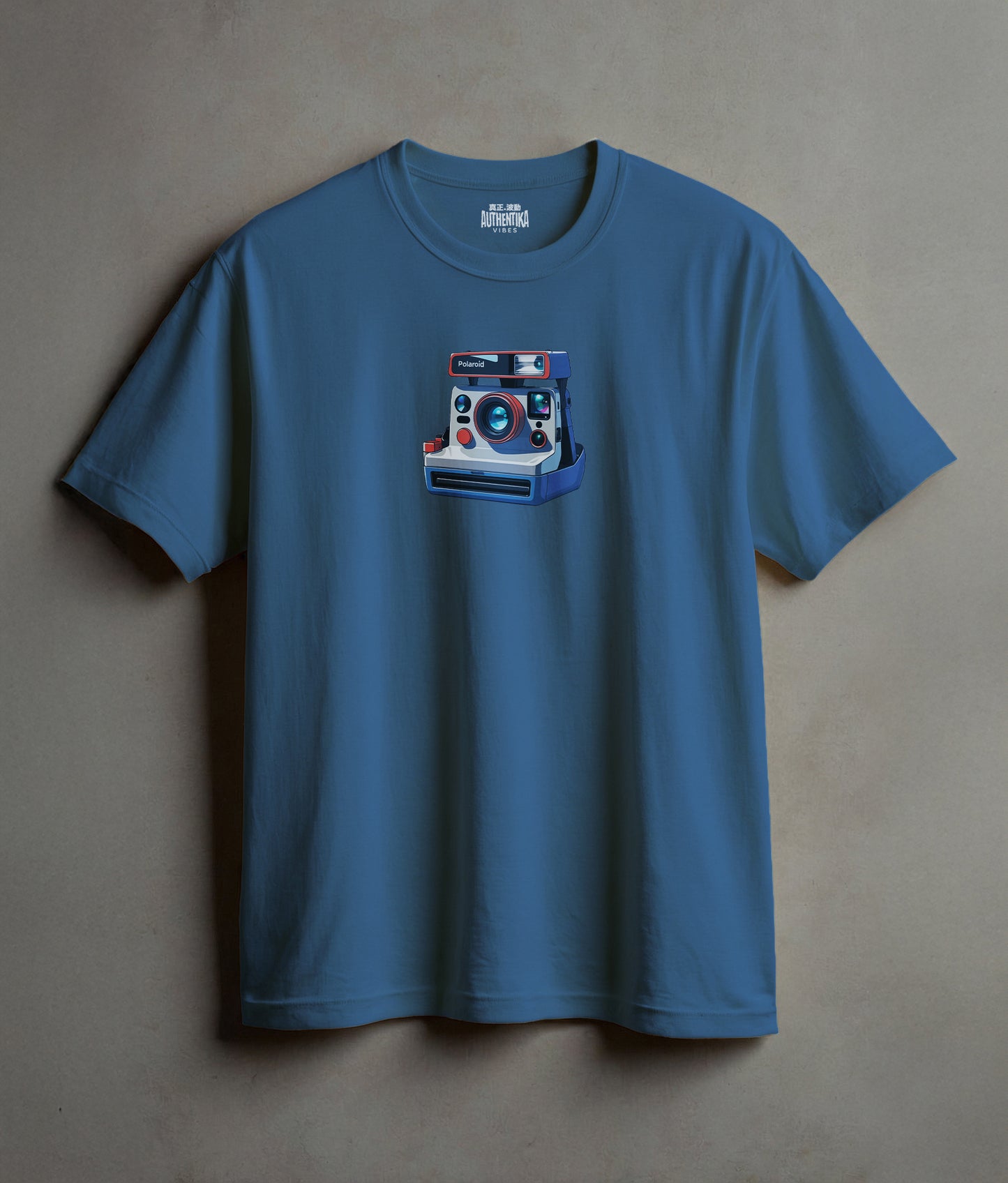 Captured in Silence – Retro Instant Camera Tee for Sentimental Souls