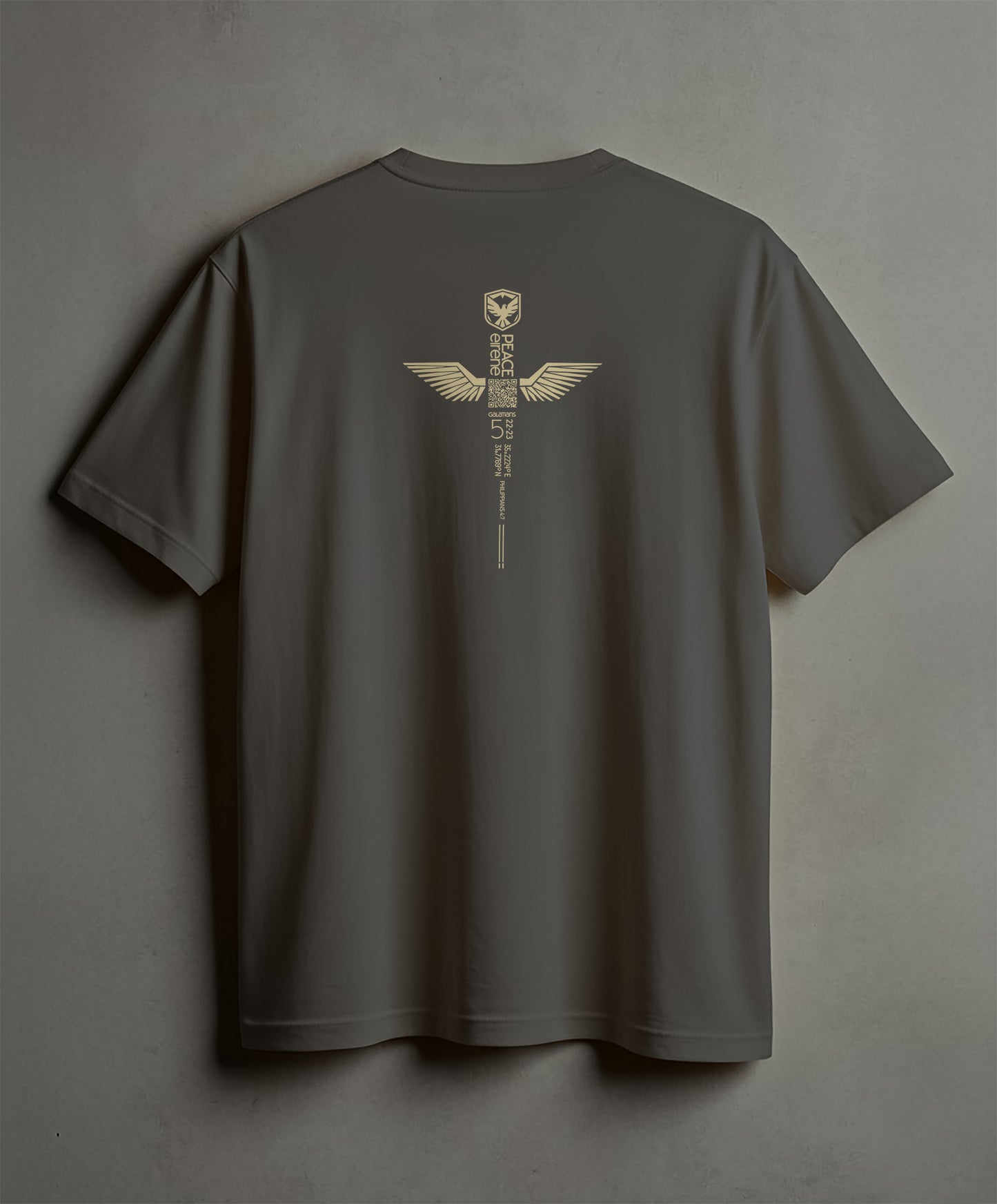 PEACE – Eirene, Counterculture Calm, Heavyweight Cotton Tee
